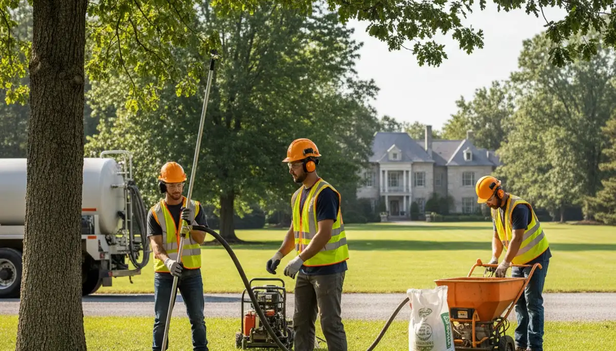 Tree fertilizing service in Buffalo, NY to support healthier trees in clay soil and winter weather