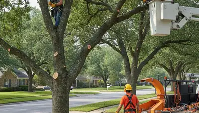 Buffalo, NY arborist pruning trees for safer, healthier property maintenance
