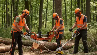 Woodlot management in Buffalo, NY by Arbor Tree Care for healthier, safer woodland areas