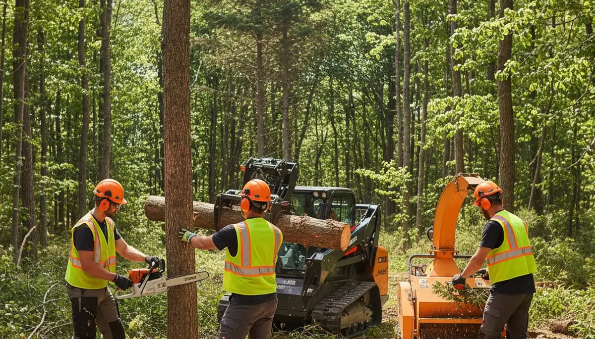 Woodlot management service in Buffalo, NY for healthier, safer, more productive woodland areas